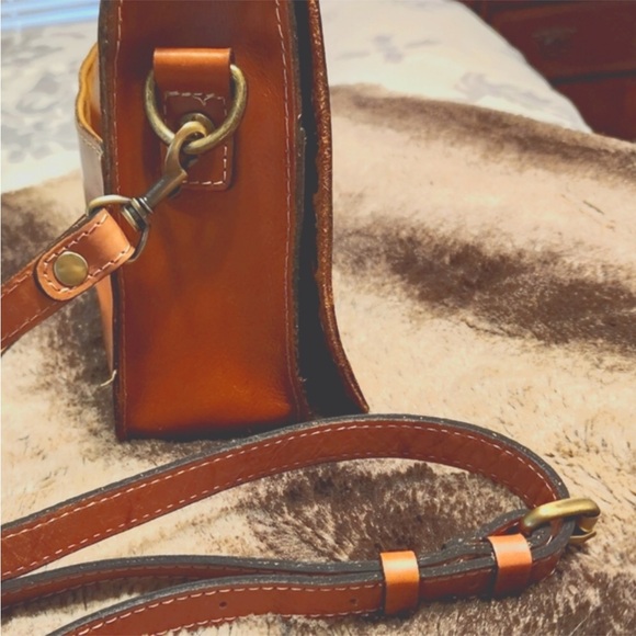 Patricia Nash Studded shoulder Studded Crossbody NWT - Picture 9 of 16